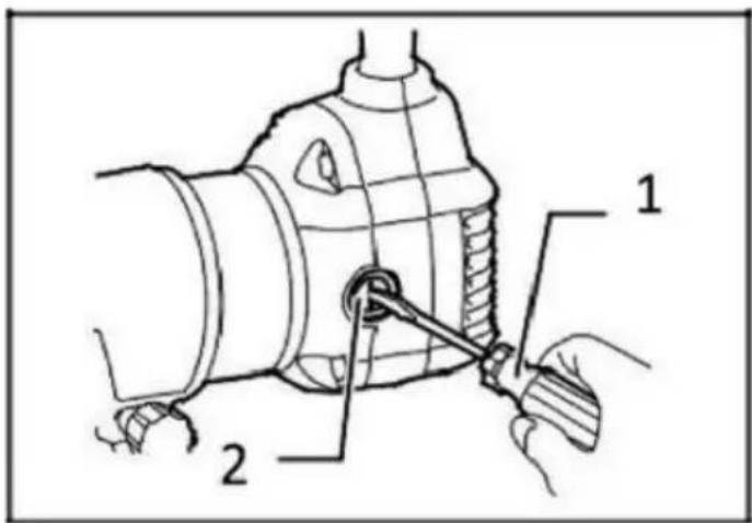Vevor 0700C - Sostituzione delle spazzole di - 1