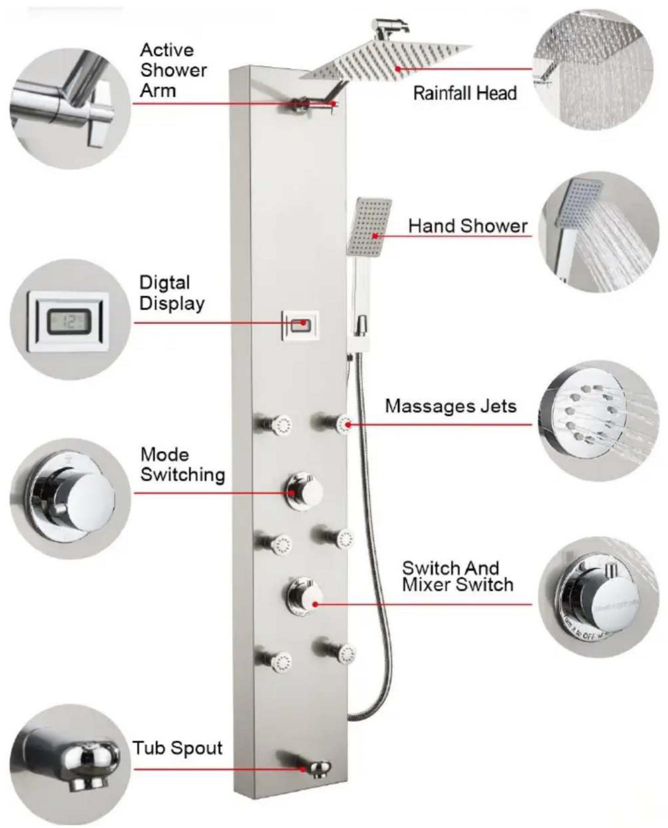 Vevor 8124FL - FUNCTION INTRODUCTION - 1