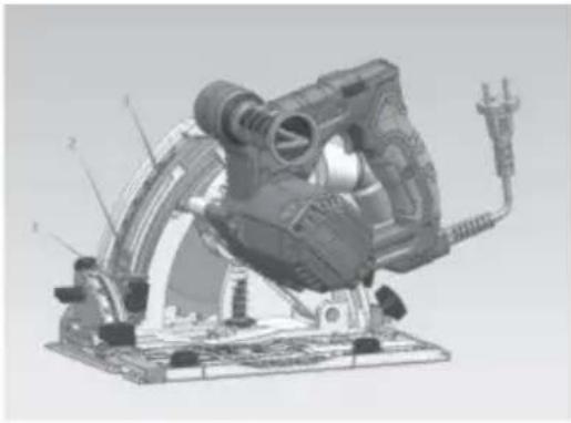 Vevor 80165 - ÿ Regolare la profondità del taglio - 1