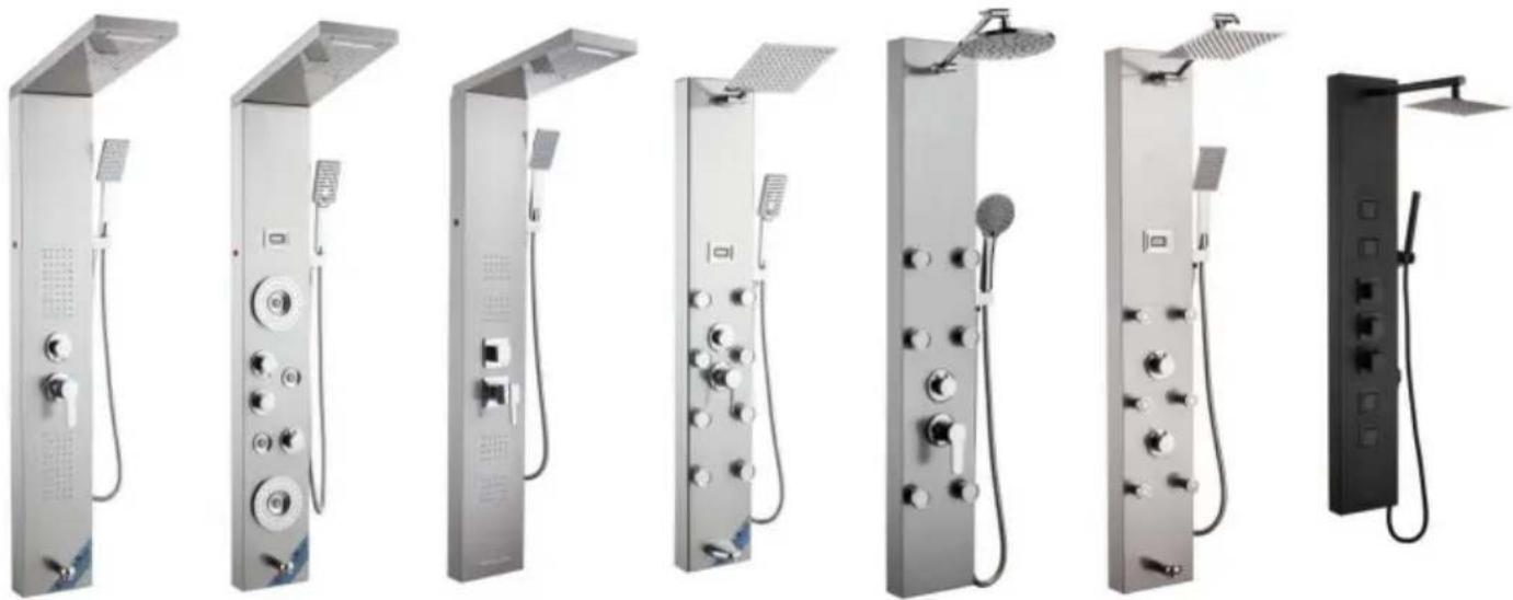 Vevor 7015FY - DUSCHPANEELTURM - 1