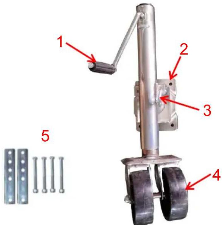 Vevor MJ-2000B-DWJ - STRUCTURE DIAGRAM - 1