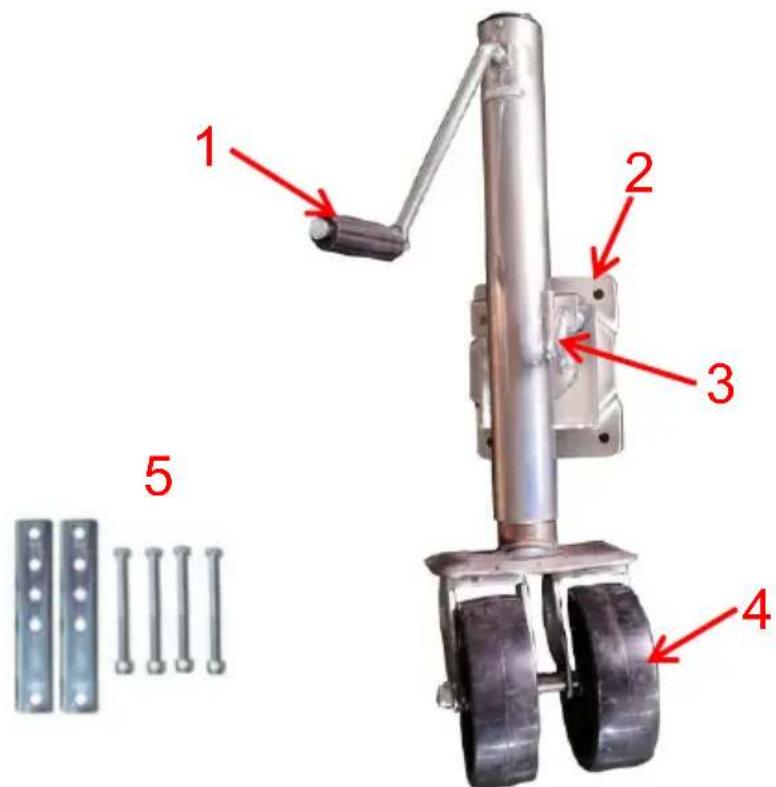 Vevor MJ-2000B-DWJ - STRUCTURE DIAGRAM - 1