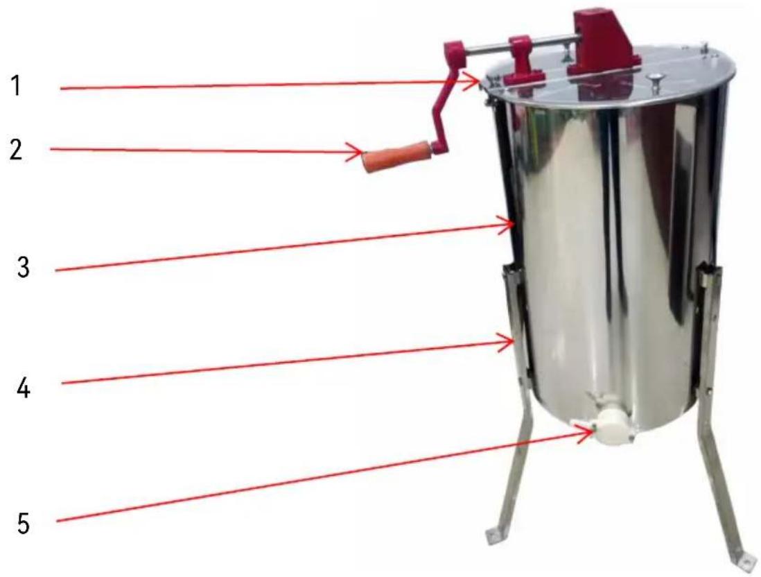 Vevor SD-2 - STRUCTURE DIAGAM - 1