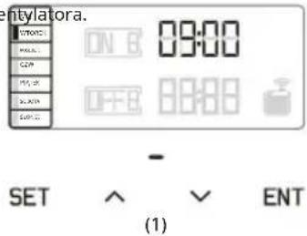 Vevor A311 - USTAWIENIE CZASU LCD - 2