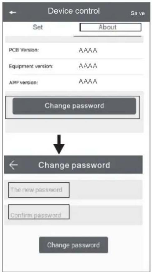 Vevor A311 - AMEND PASSWORD - 1