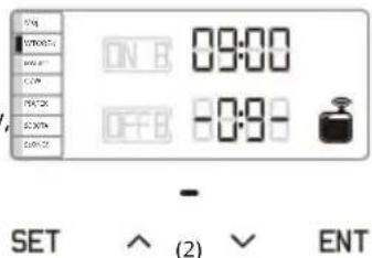Vevor A311 - USTAWIENIE CZASU LCD - 3