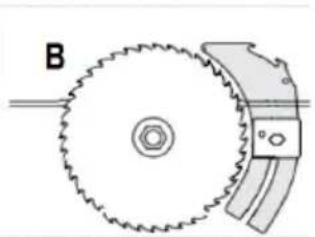 Vevor M1H-ZP5-254D-1 - BLADE BEVEL CONTROL - 2