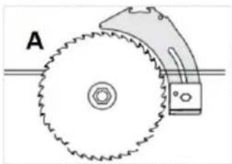 Vevor M1H-ZP5-254D-1 - BLADE BEVEL CONTROL - 1