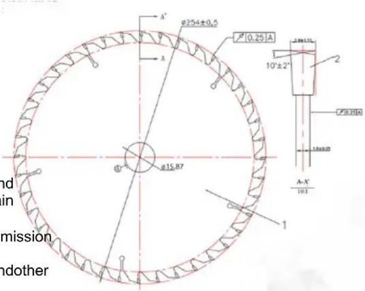 Vevor M1H-ZP5-254D-1 - TECHNICALDATA - 2