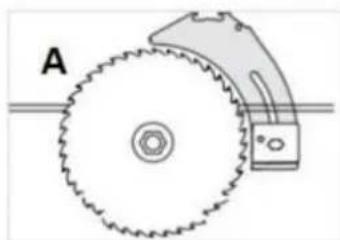 Vevor M1H-ZP5-254D-1 - BLADE BEVEL CONTROL - 1