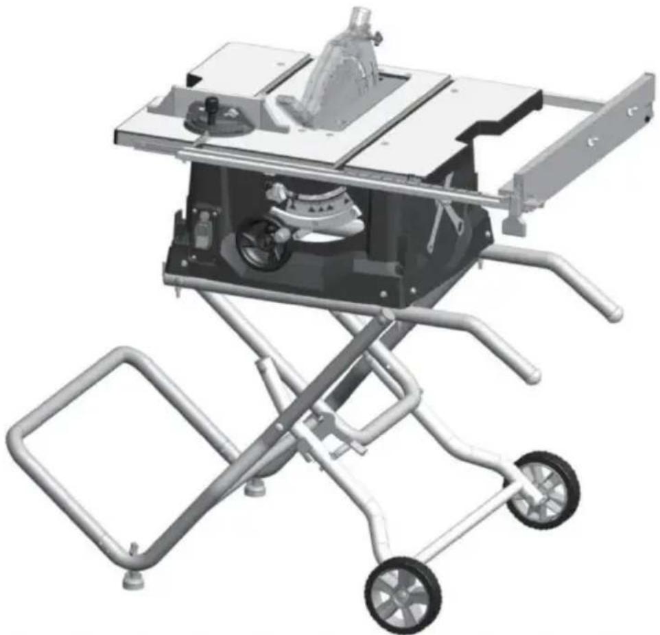 Vevor M1H-ZP5-254D-1 - TABLE SAW USER MANUAL - 1