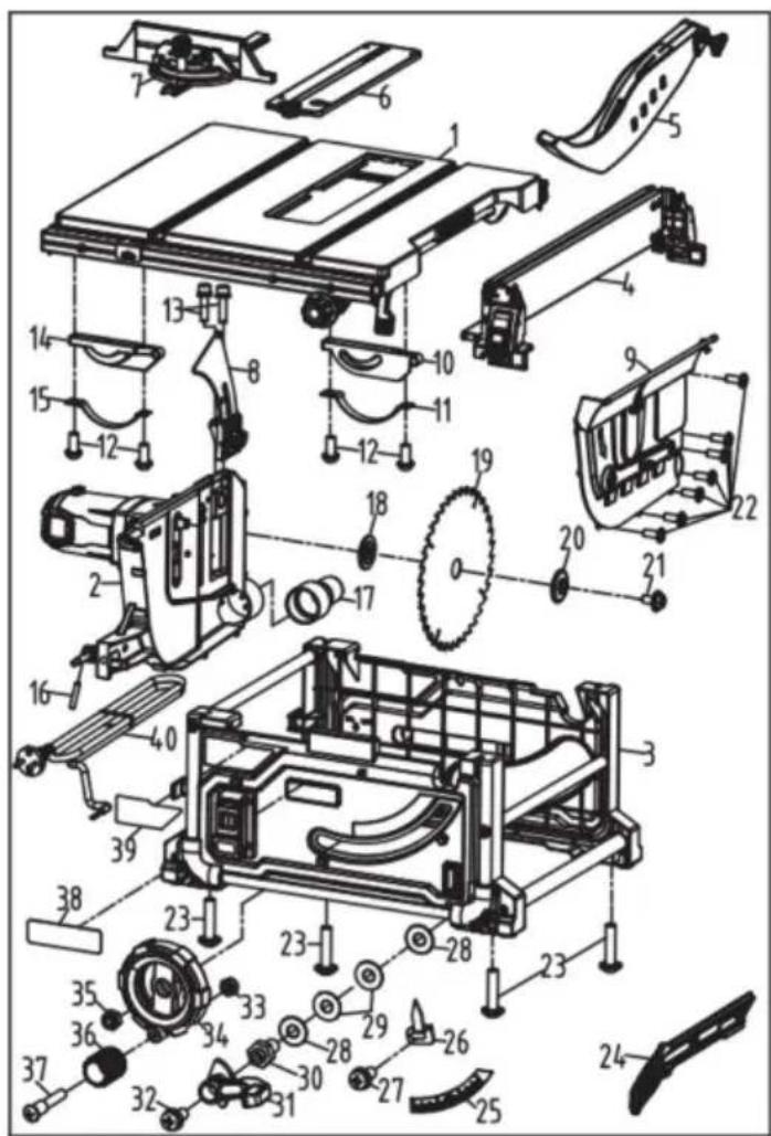 Vevor M1H-ZP12-254A-1 - DATI TECNICI - 2