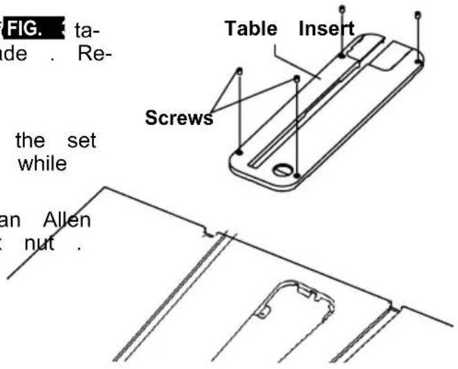 Vevor M1H-ZP12-254A-1 - Adjustments - 2
