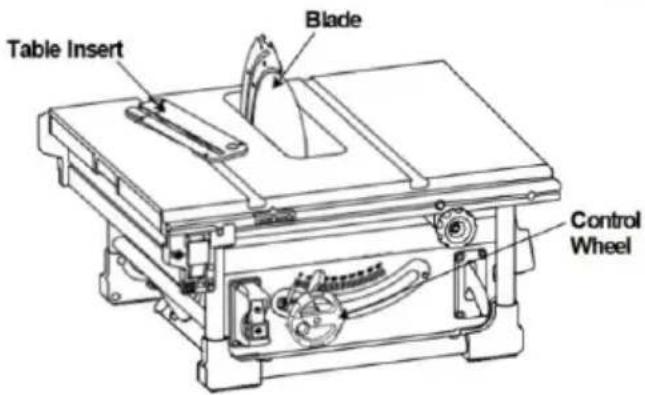 Vevor M1H-ZP12-254A-1 - CHANGING THE BLADE - 2
