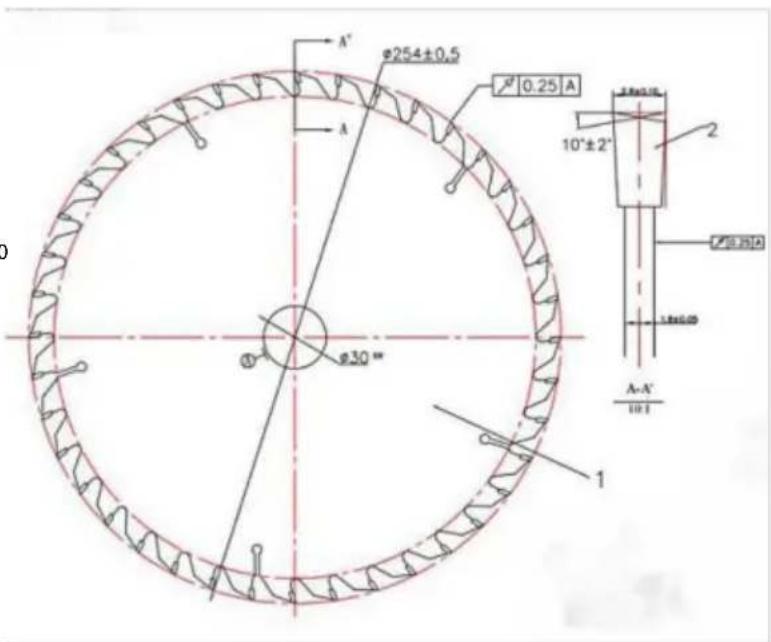 Vevor M1H-ZP12-254A-1 - TECHNISCHE DATEN - 1