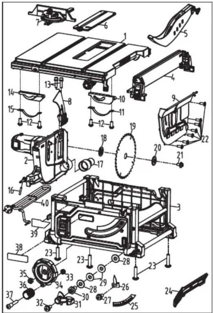 Vevor M1H-ZP12-254A-1 - TECHNICAL DATA - 2
