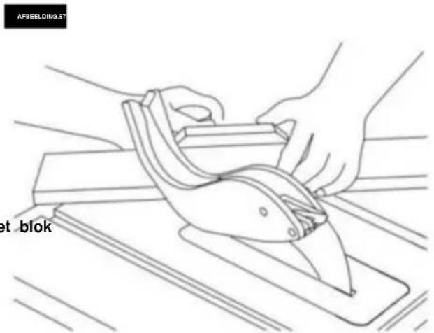 Vevor M1H-ZP12-254A-1 - Gebruik de parallelgeleider nooit als lengte stop, omdat de snede - 3