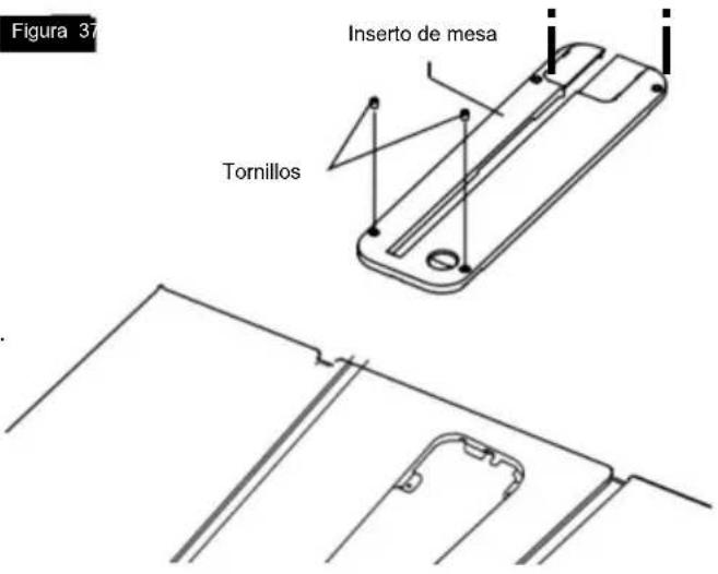 Vevor M1H-ZP12-254A-1 - AJUSTE DEL INSERTO DE MESA - 1