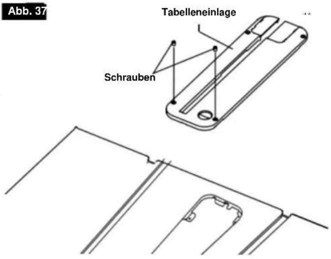 Vevor M1H-ZP12-254A-1 - EINSTELLEN DES TISCHEINSATZES - 1