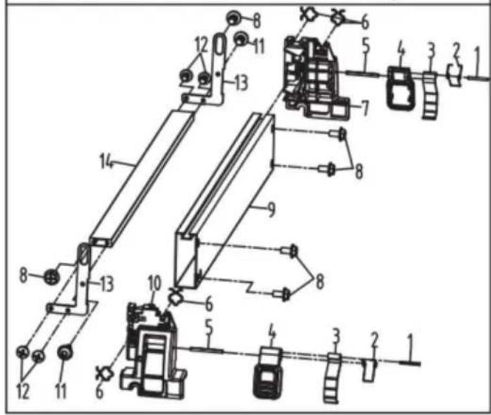 Vevor M1H-ZP12-254A-1 - Ajustes - 6