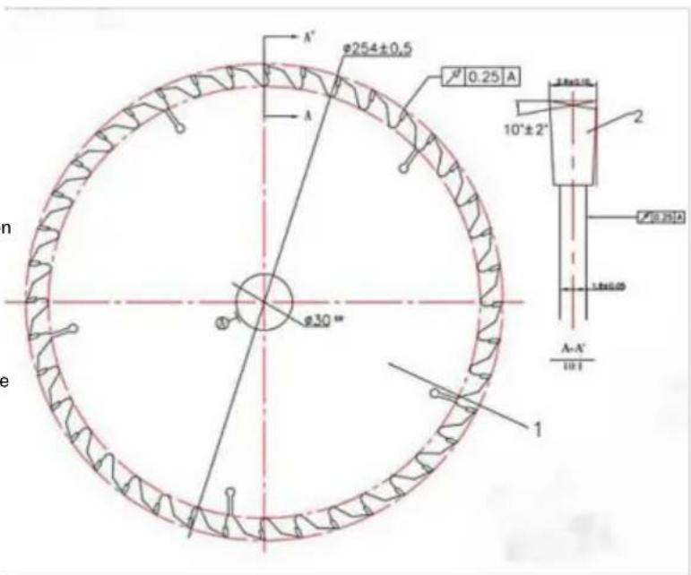 Vevor M1H-ZP12-254A-1 - TECHNISCHE GEGEVENS - 1