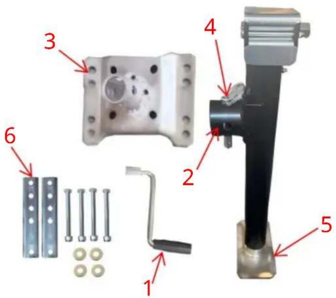 Vevor TJBP5002SB-HEX - SCHEMAT STRUKTURY - 1