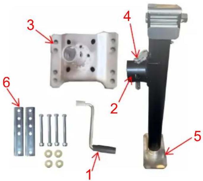 Vevor TJBP5002SB-HEX - STRUCTURE DIAGRAM - 1