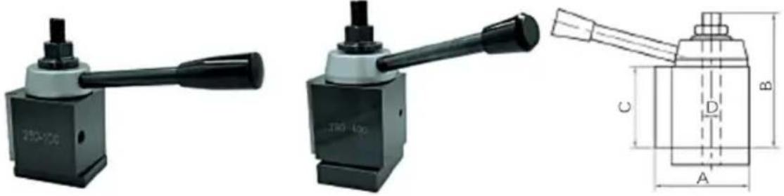Vevor 250-1006 - Accesorios tipo pistón para portaherramientas de cambio rápido - 1