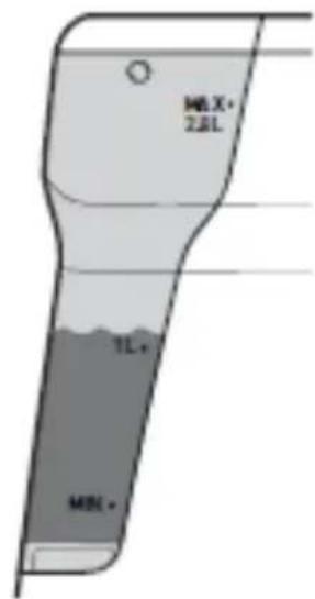 Vevor CM5020B-UL - Add the solution to the water tank (choose one of three methods) - 2