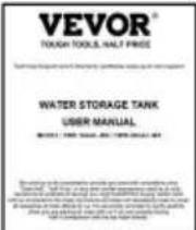 Vevor TWB-20GAL-W4 - ONDERDELENLIJST - 2