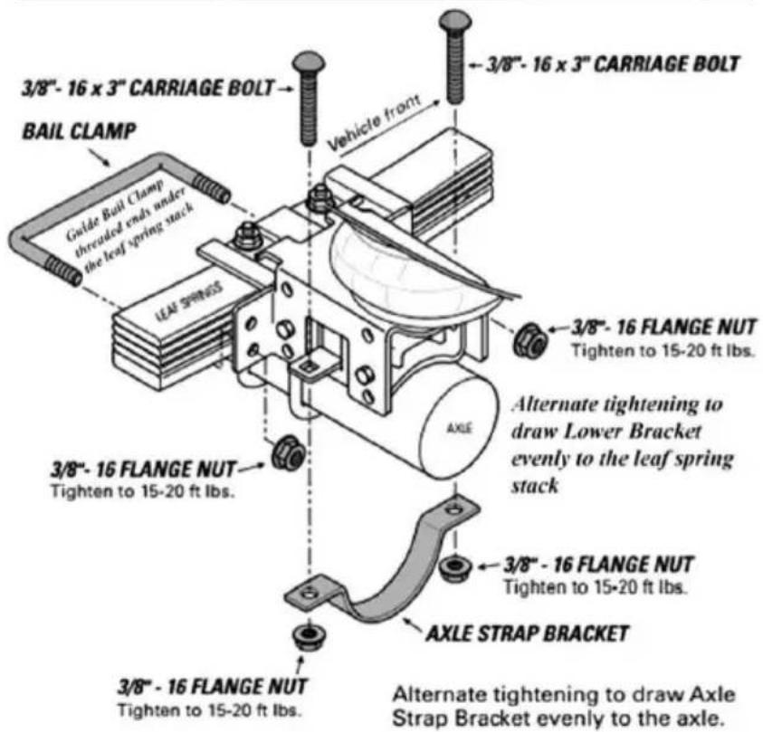 Vevor 7X 1244 - STEP 2- UPPER BRACKET INSTALLATION - 2