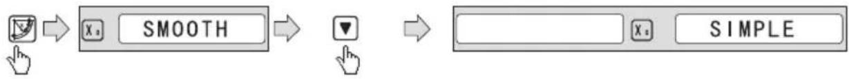 Vevor SNS-3V-YE102024 - Select process mode - 1