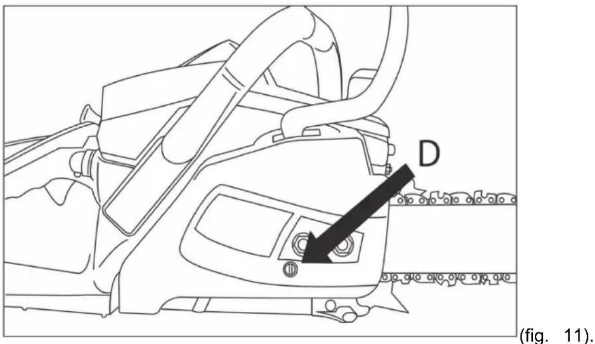 Vevor 6200 - Chain tension adjustment - 4