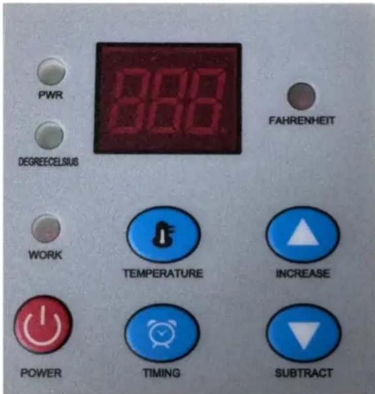 Vevor DHM-5-DT - Termostat bruksanvisning - 1