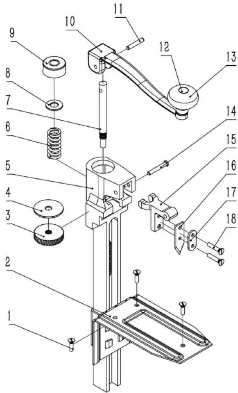 Vevor MM-ZT01-47 - PRODUCT DIAGRAM - 2