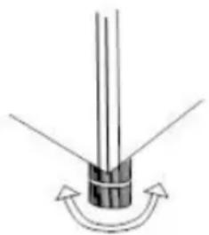 Vevor SKF-300BLS - Utrzymuj korpus główny w pozycji poziomej - 1