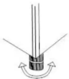 Vevor SKF-300BLS - Mantenga el cuerpo principal en una situación nivelada - 1
