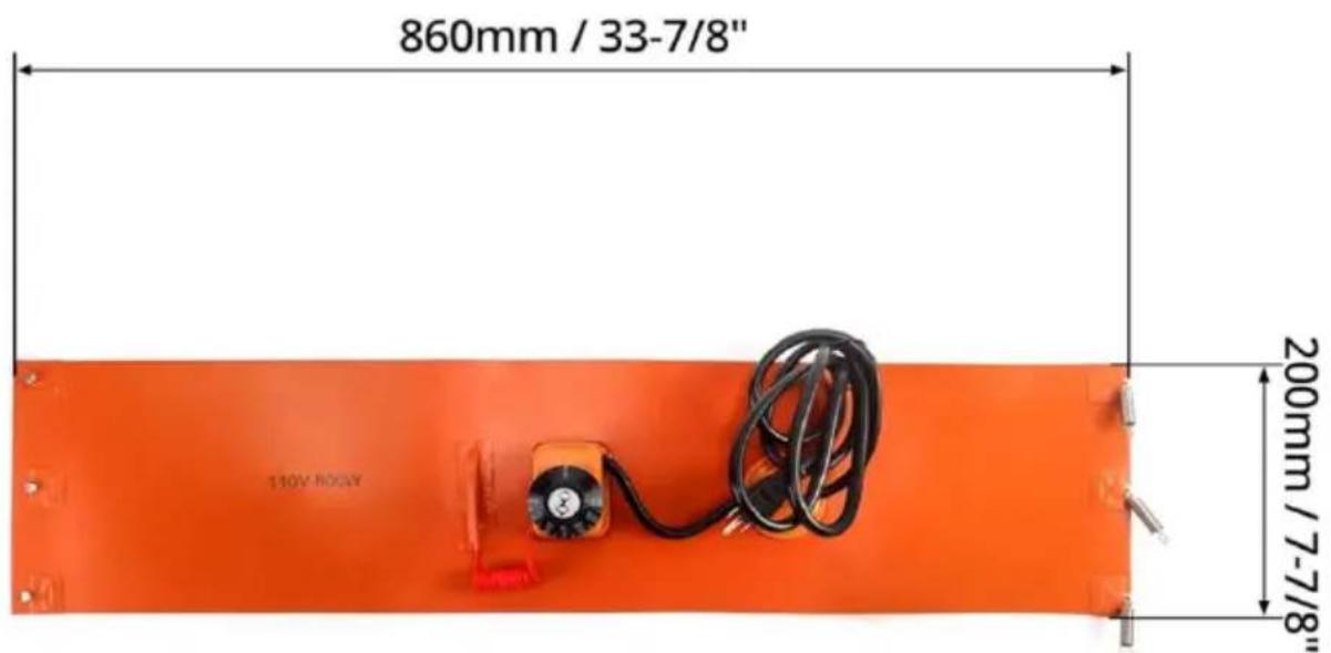 Vevor DHB-5-KT-7.75 - Product Size - 1