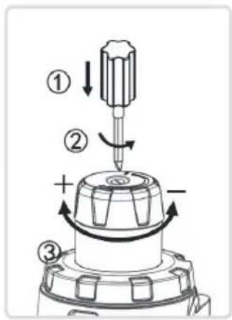 Vevor BSK-T4-Q2-G - Description of Pressure Control Function(Pressure control products have this function) - 1