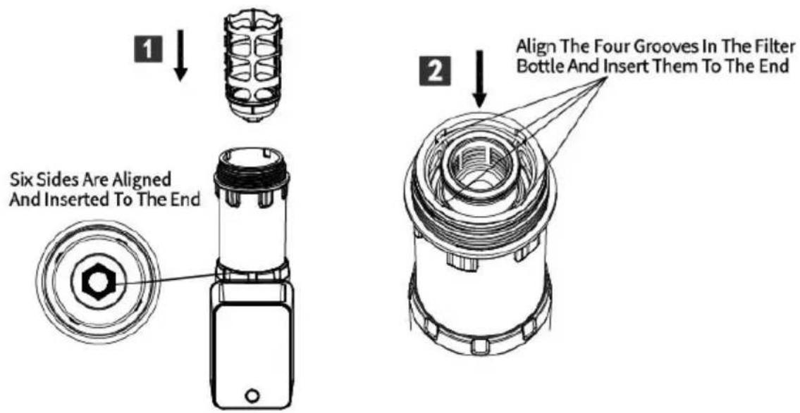 Vevor BSK-T4-Q2-G - Installation Of Scraping Components And Filter Mesh Comp - 1