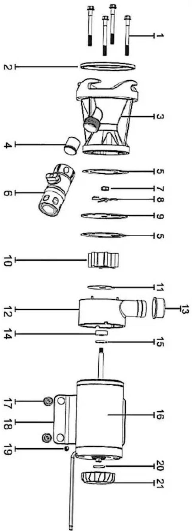 Vevor NMMP12-G120-12-1 - OSTRZEŻENIE - 2