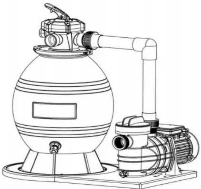 Vevor HCP750-D - POMPA BASENOWA - 1