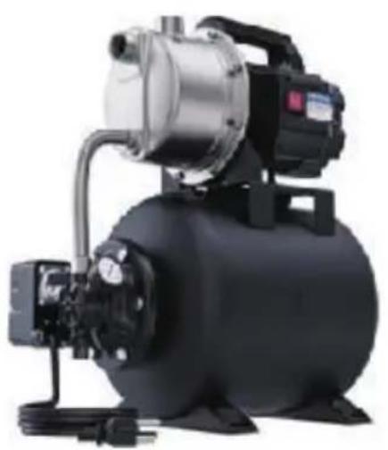Vevor FSGP1000Cinox-2 - Shallow Well Pumpwith Tank - 1