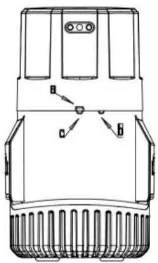 Vevor NMBP06-G500-12pro - Rimuovere il modulo motore: - 1