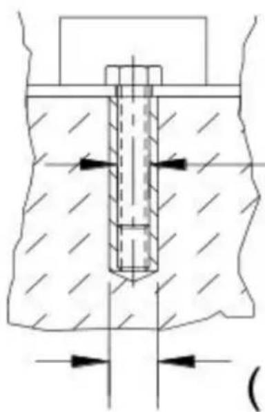 Vevor W1.0×305A - Ancrer la machine - 1