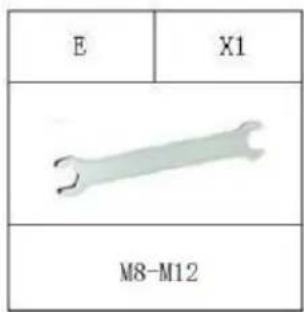 Vevor HBD008-1 - PARTS LIST - 15