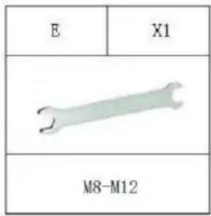 Vevor HBD008-1 - PARTS LIST - 5