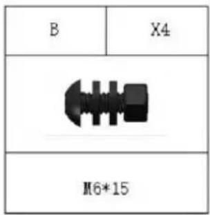Vevor HBD008-1 - PARTS LIST - 4