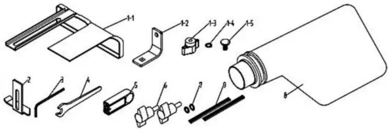 Vevor DB18V-821 - ACCESSORIES - 1