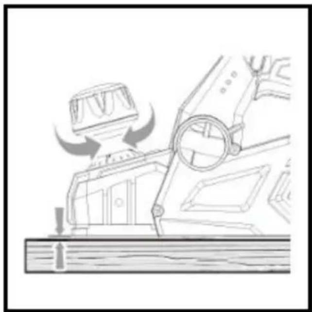Vevor DB18V-821 - PLANING DEPTH - 1